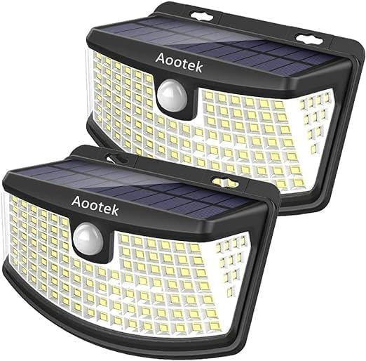 Aootek New Solar Motion Sensor